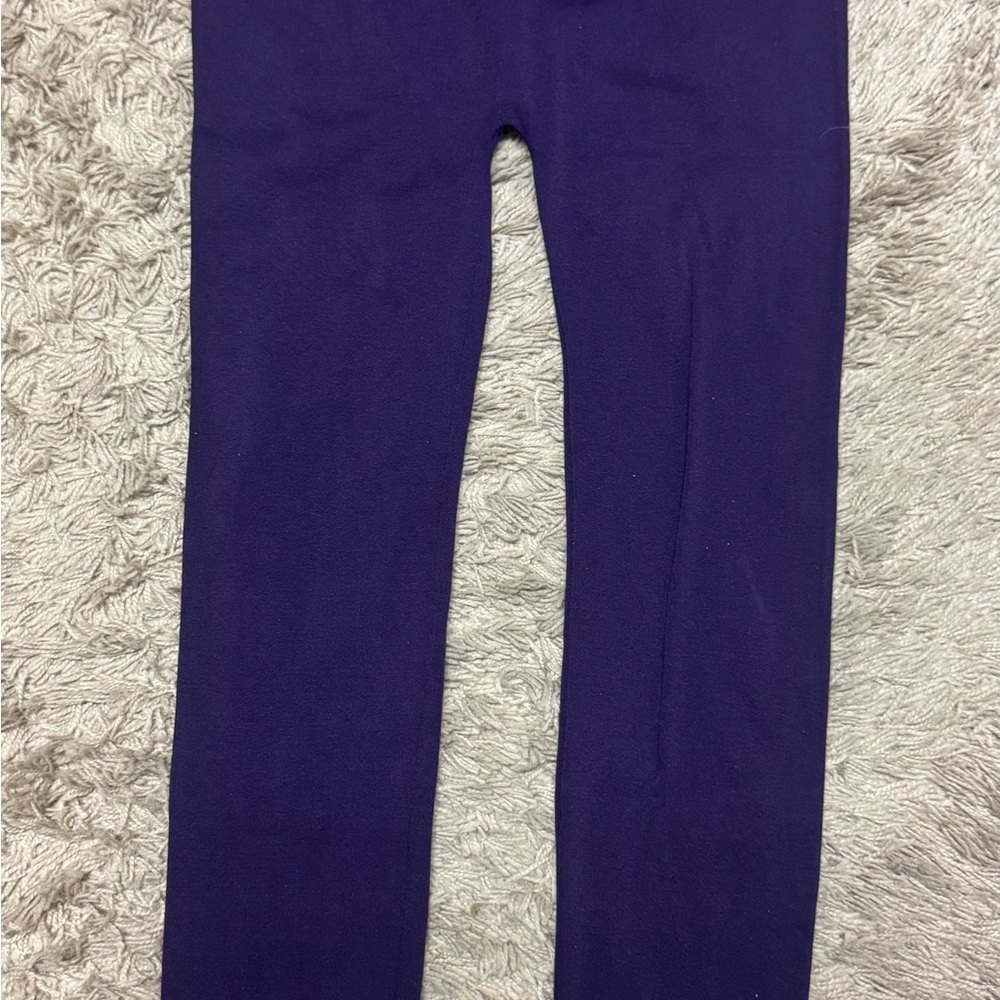 Sofra Women's Rich Purple Leggings